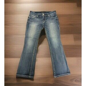 Express Low Rise Barely Boot Stella Jeans Women Size 6
